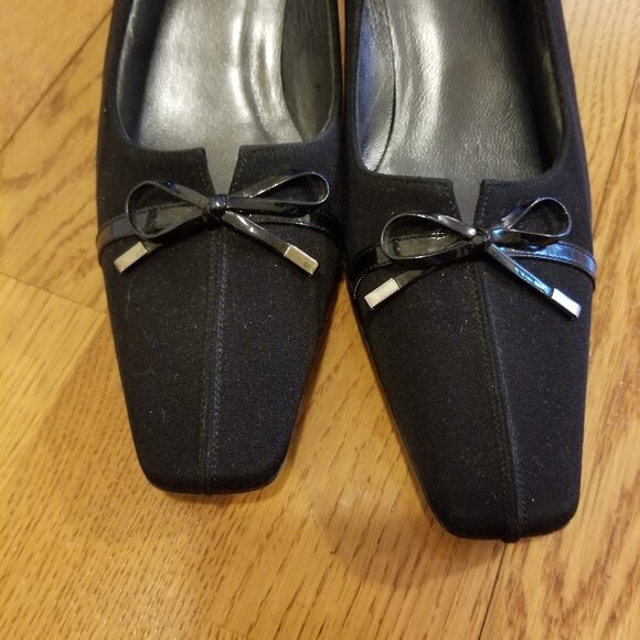 STUART WEITZMAN Vintage Kitten Heels shoes size 7.5 - Picture 7 of 7